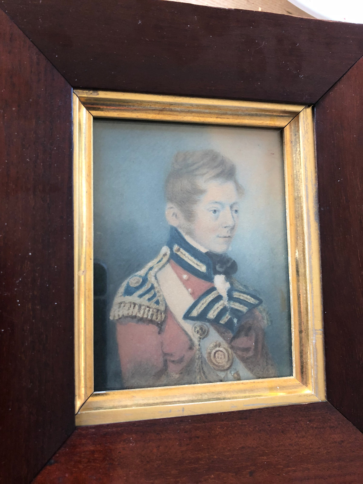 1805 portrait of Colonel Grant of the Light Infantry