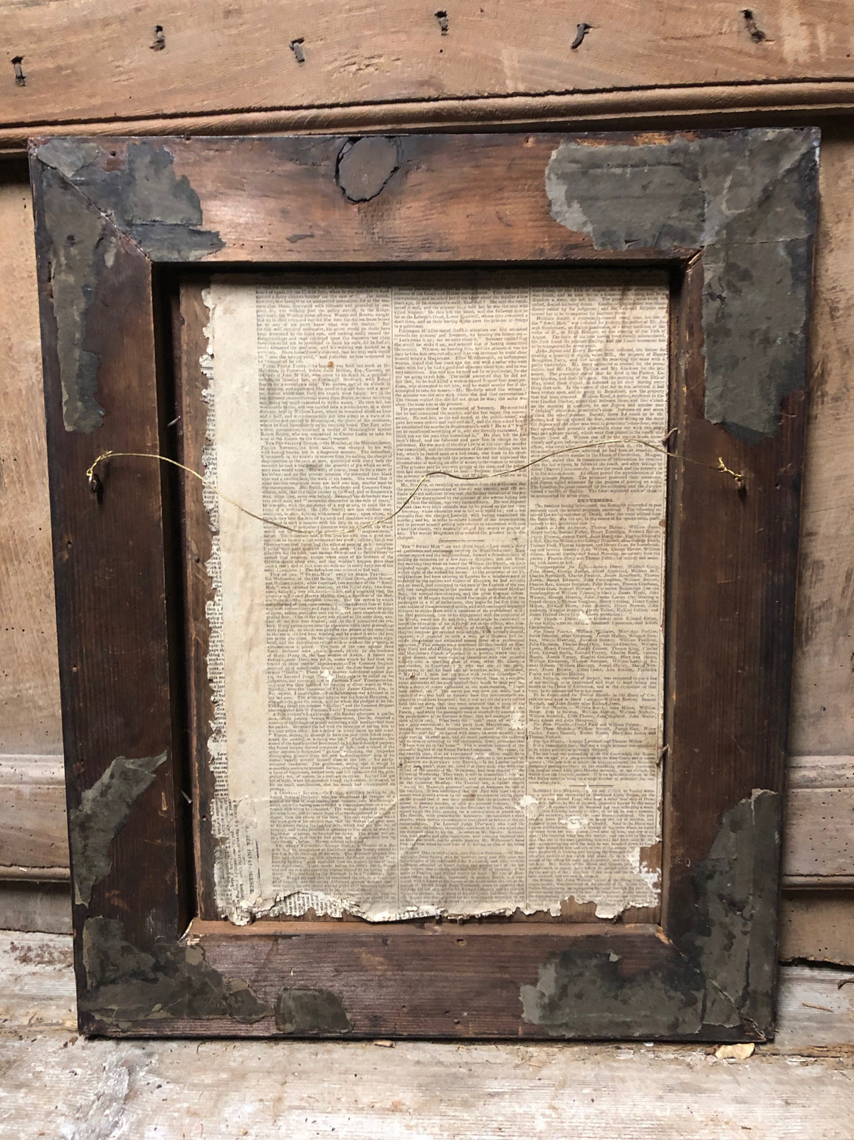 Primitive portrait of Sarah Newman  - sentenced to death for robbery at The Old Bailey later transported to Tasmania