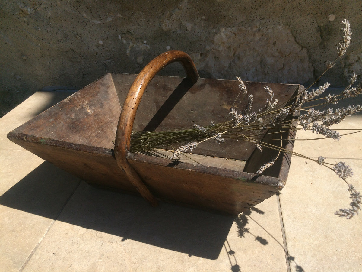 Original French grape trugs