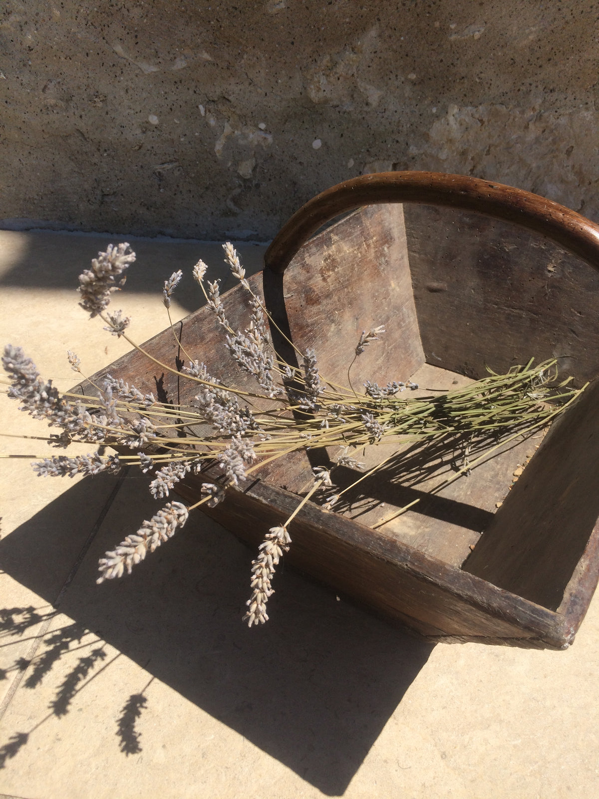 Original French grape trugs