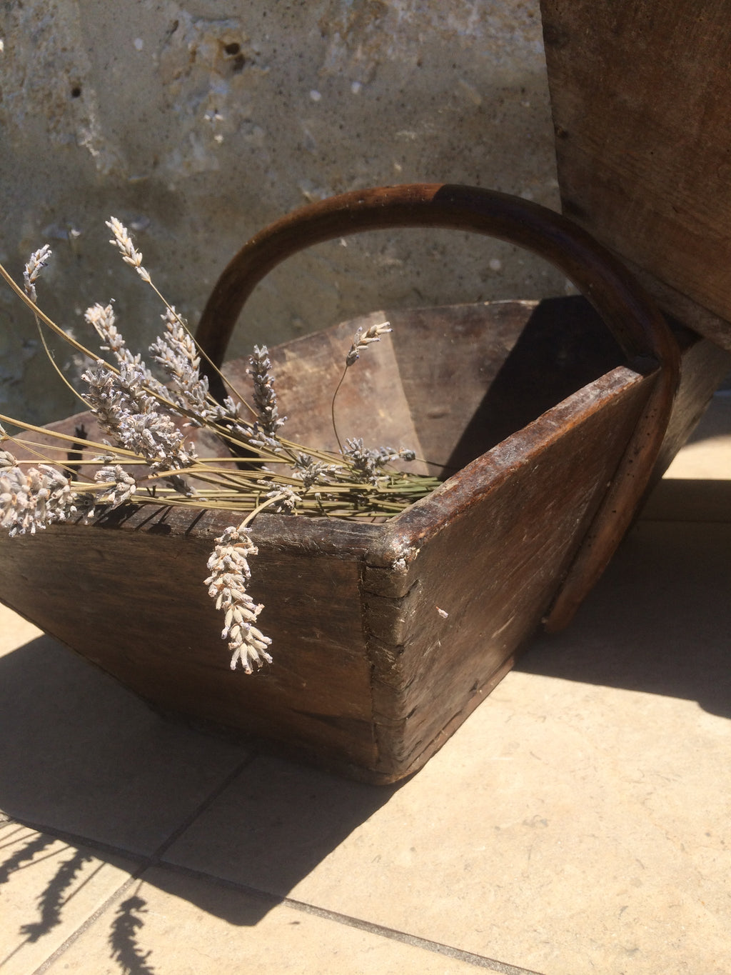 Original French grape trugs