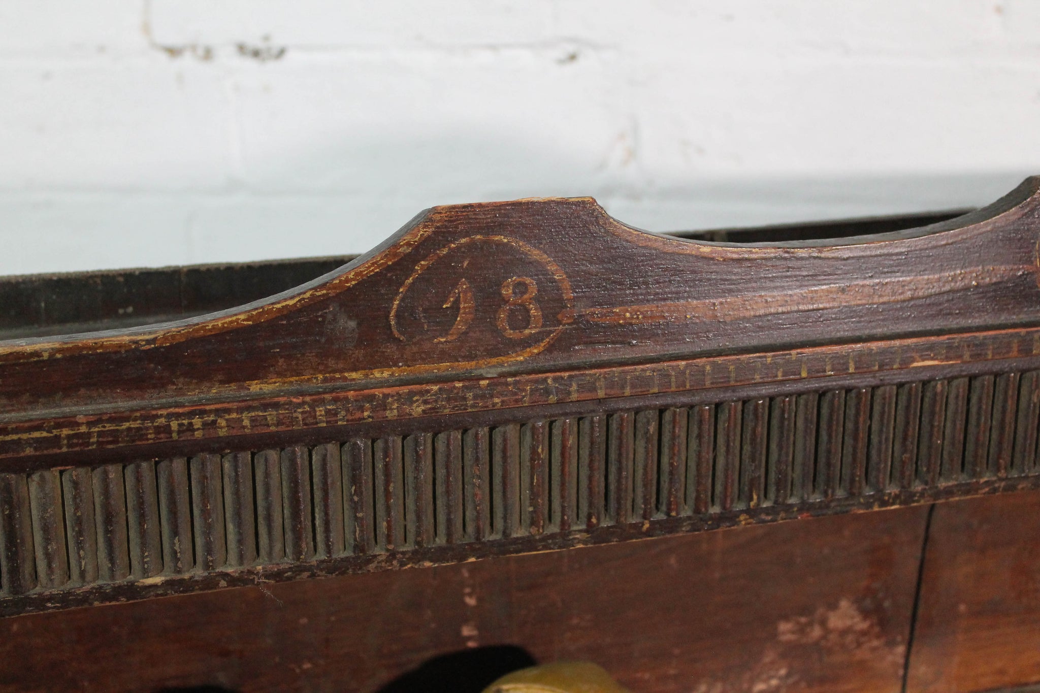 Early  19th c waterfall bookcase of smaller proportions