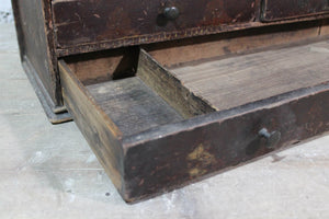 Early  19th c waterfall bookcase of smaller proportions