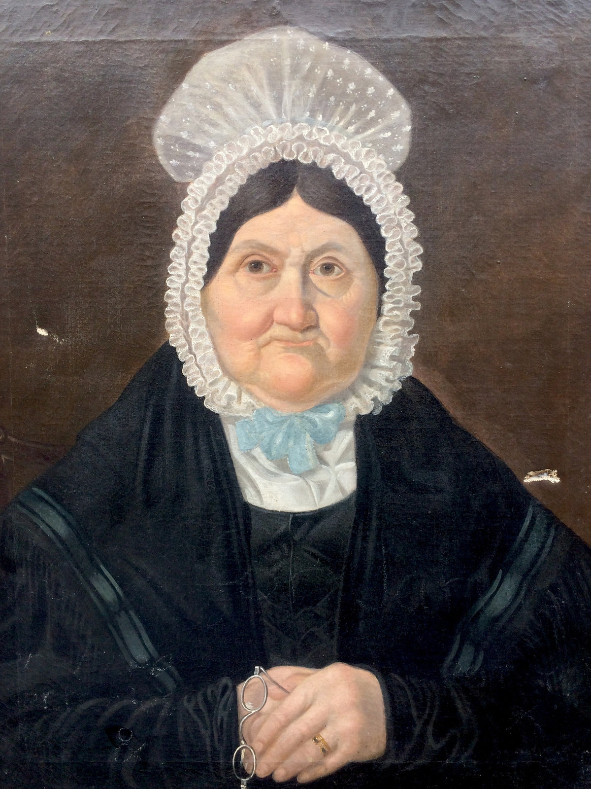 English school portrait of Mary Morris of Shropshire 1839
