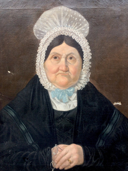 English school portrait of Mary Morris of Shropshire 1839