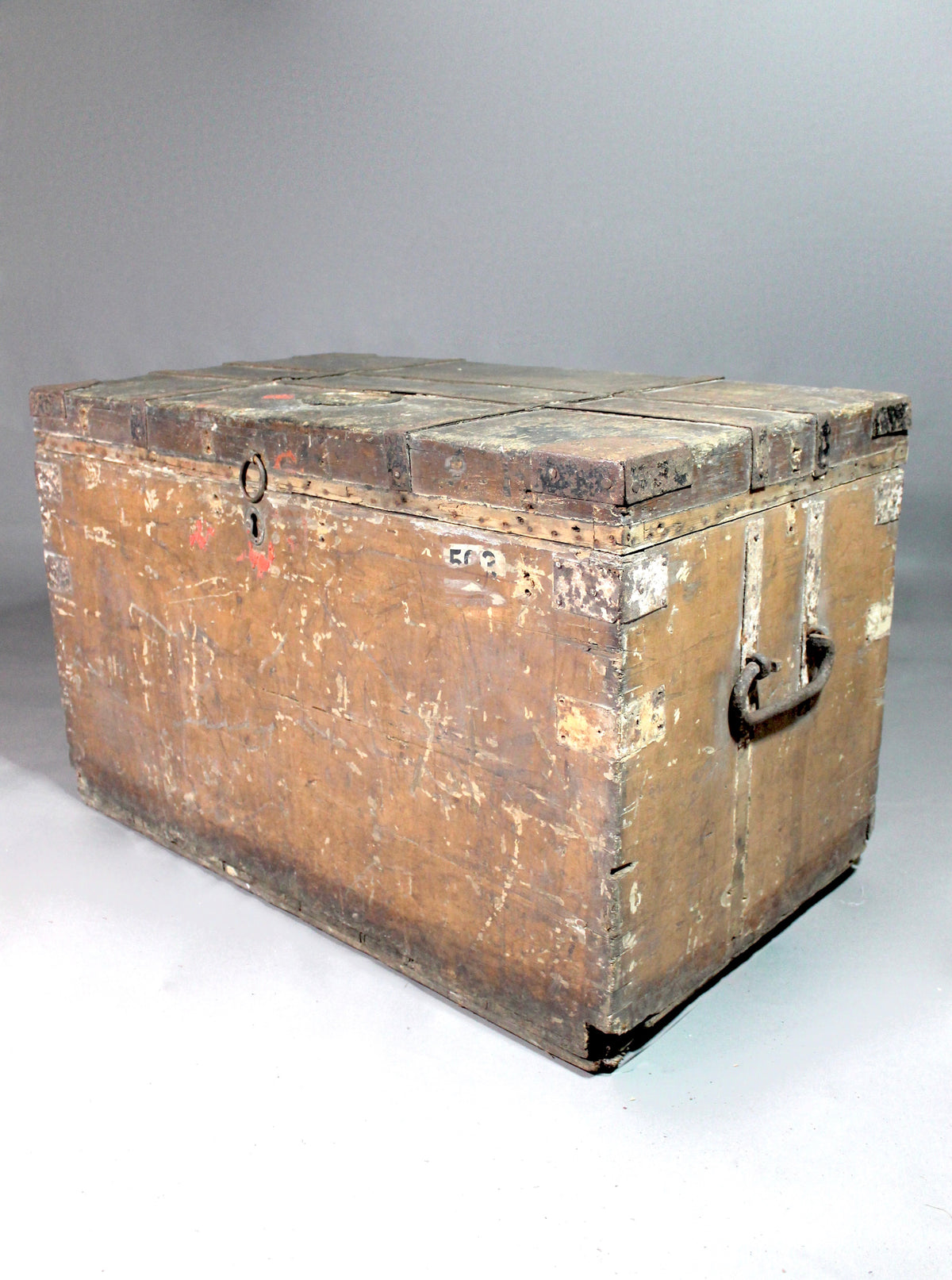 19th century Royal Navy campaign chest