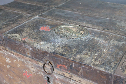 19th century Royal Navy campaign chest