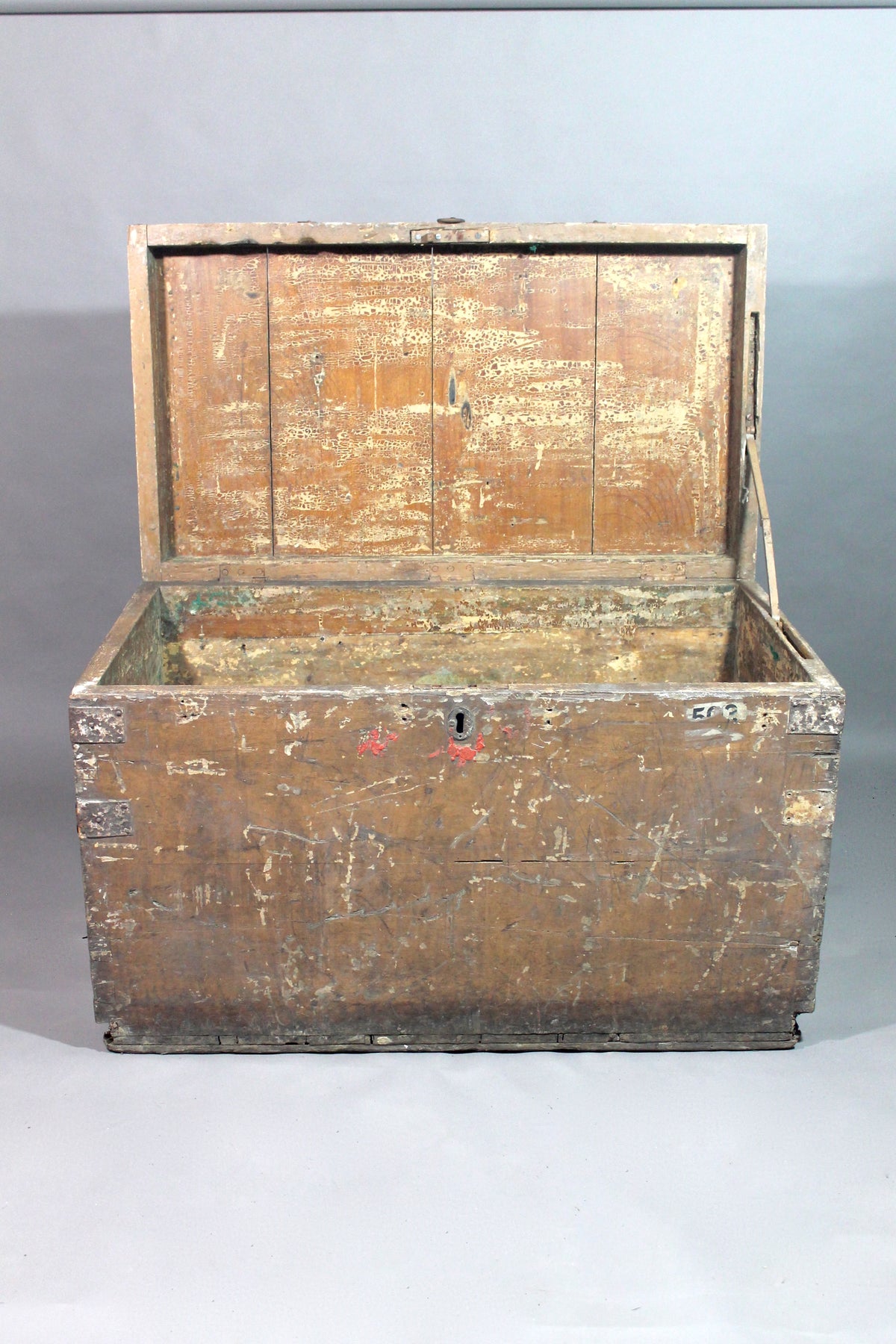 19th century Royal Navy campaign chest
