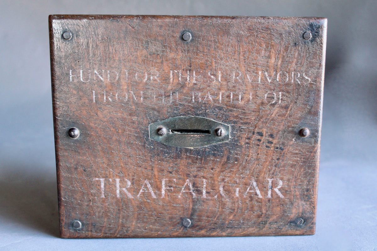 Oak collection box