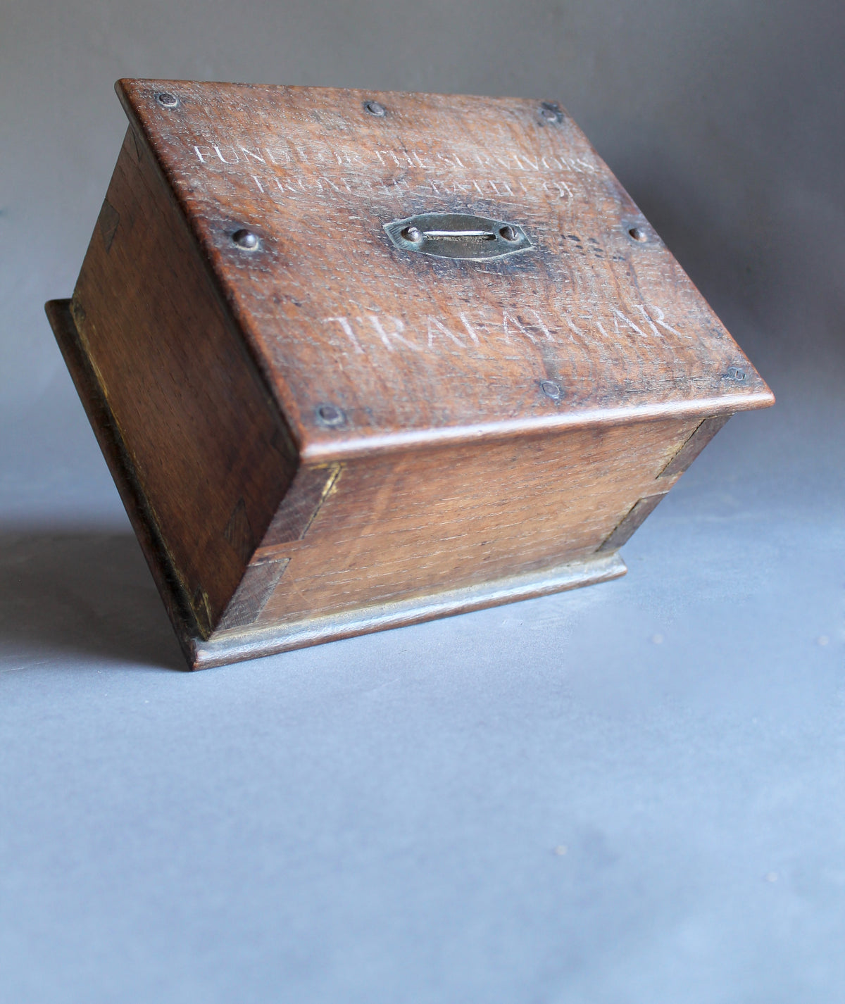 Oak collection box