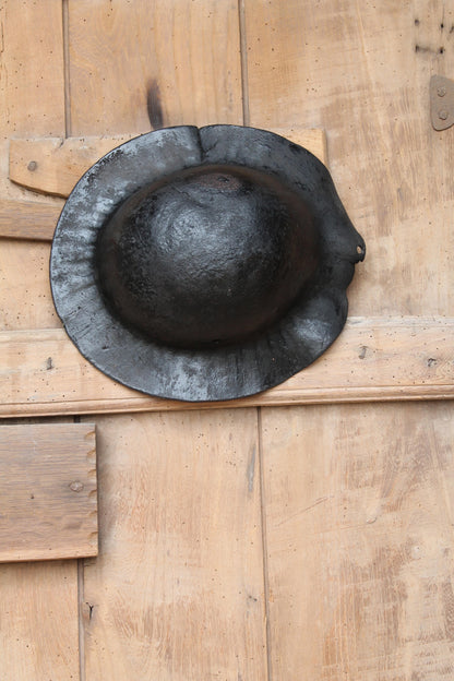 19th century leather hat