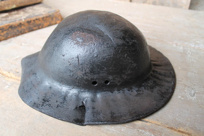 19th century leather hat