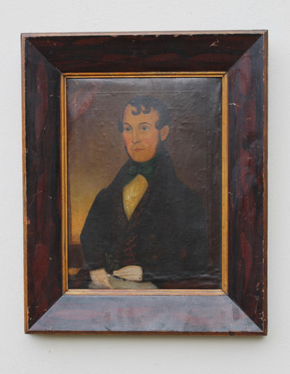 Portrait of an American botanist or herbalist c. 1830