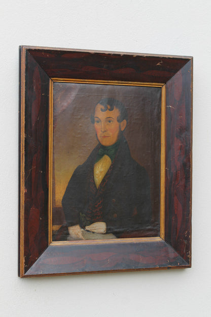 Portrait of an American botanist or herbalist c. 1830