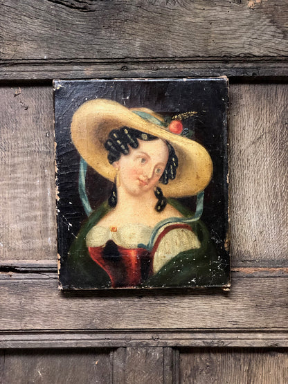 Portrait of a lady c. 1800