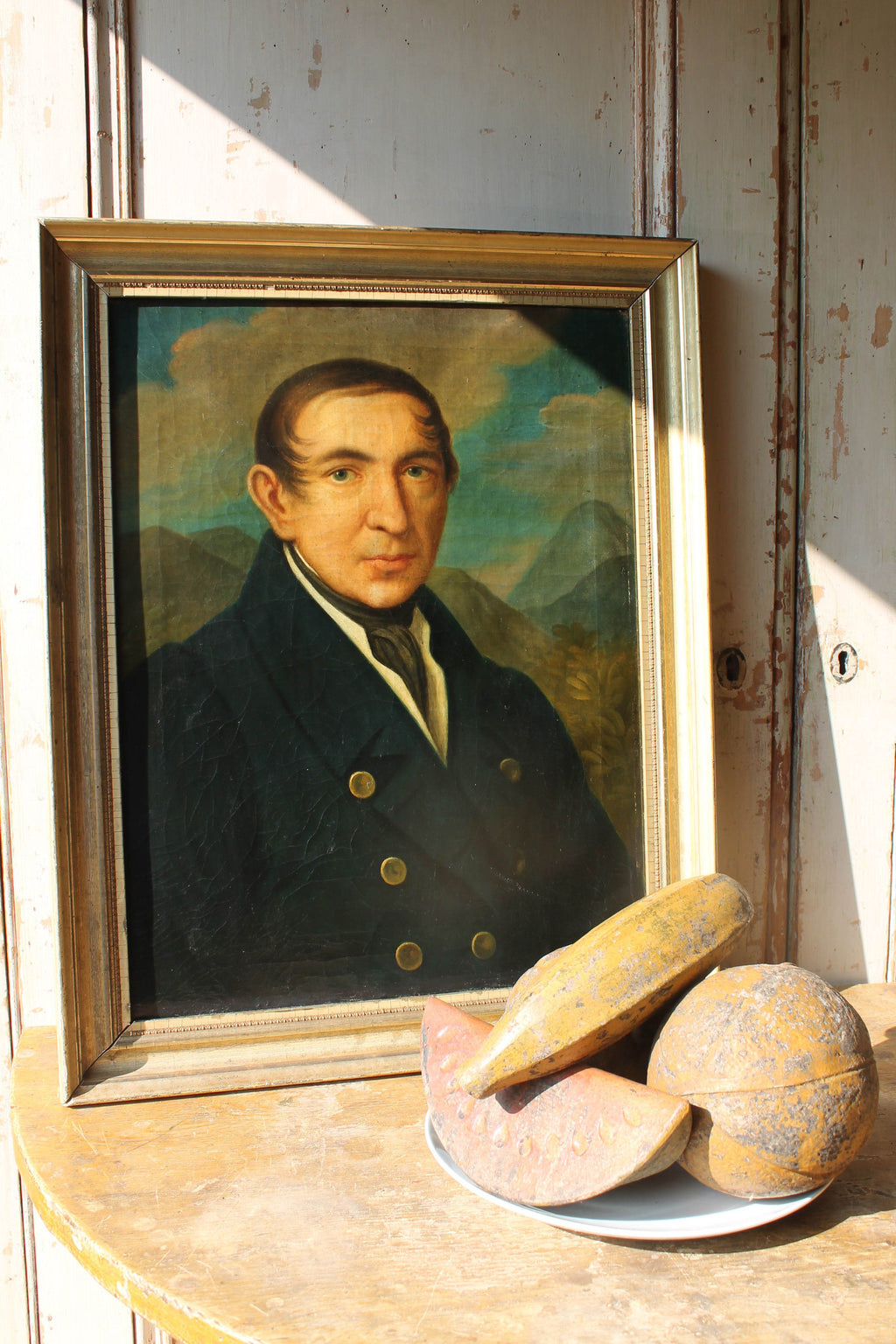 Early 19th century South American school, portrait of a plantation owner