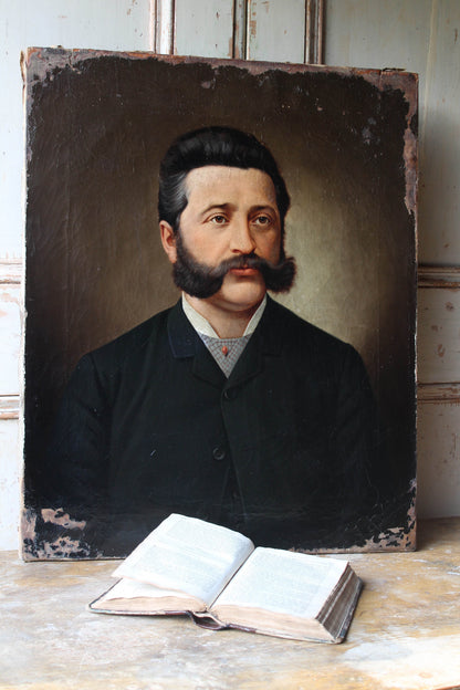 19th century portrait of a gentleman, French school