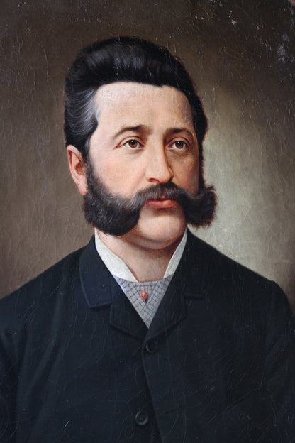19th century portrait of a gentleman, French school