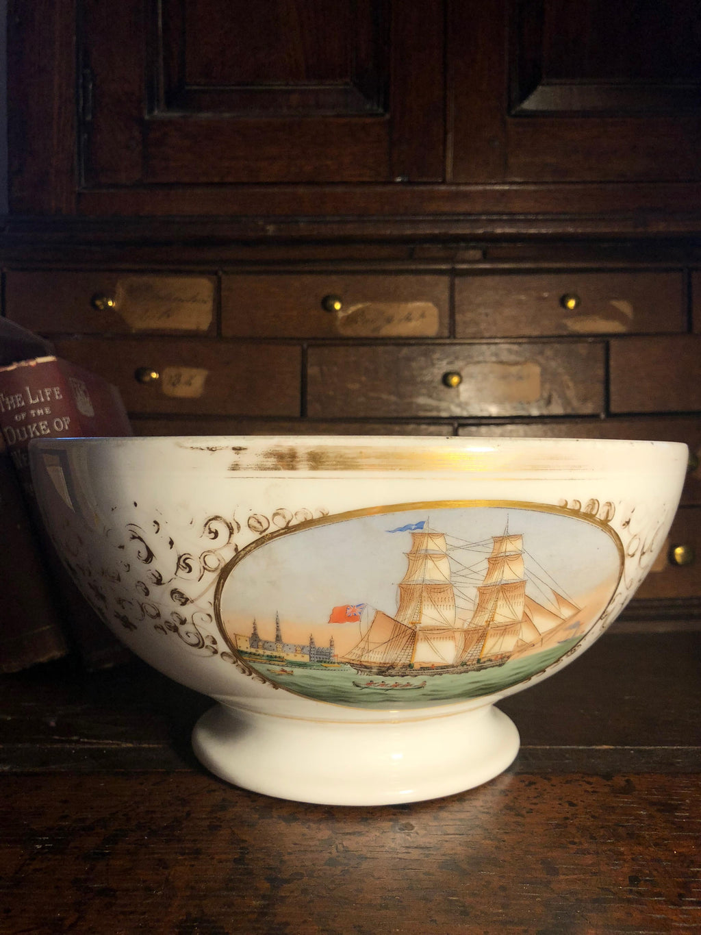 The Admiral's punch bowl