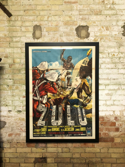 Large original 'Zulu' movie poster