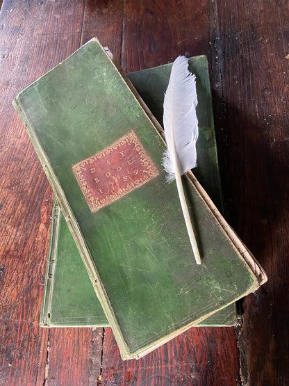 A pair of Georgian ledgers from Scottow in Norfolk