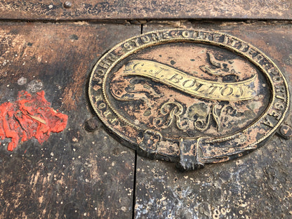19th century Royal Navy campaign chest