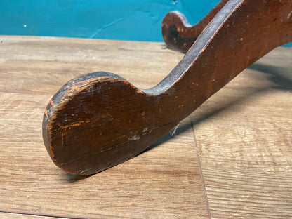 19th century hat and coat stand in the original paint