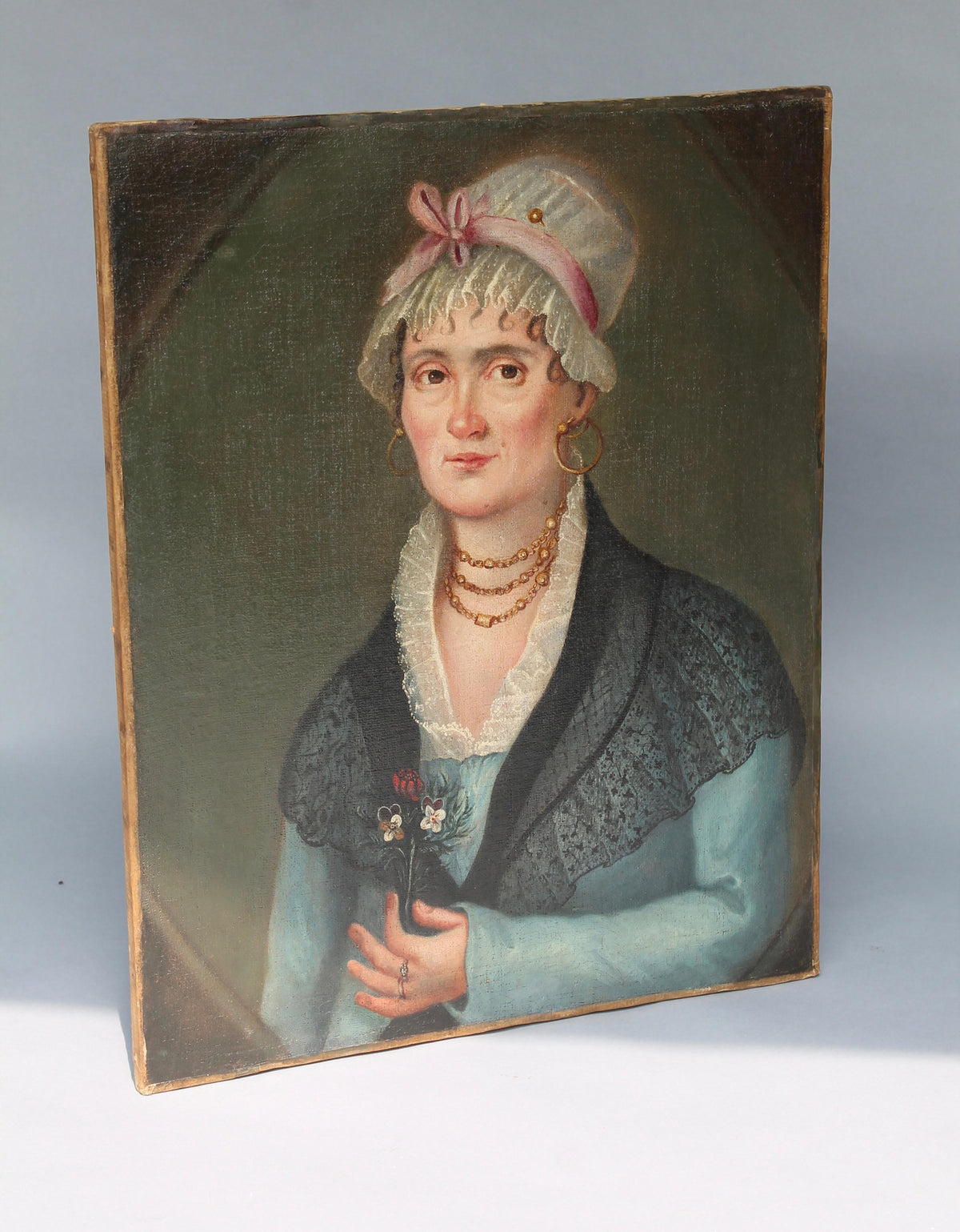 Early 19th century French school portrait of a lady