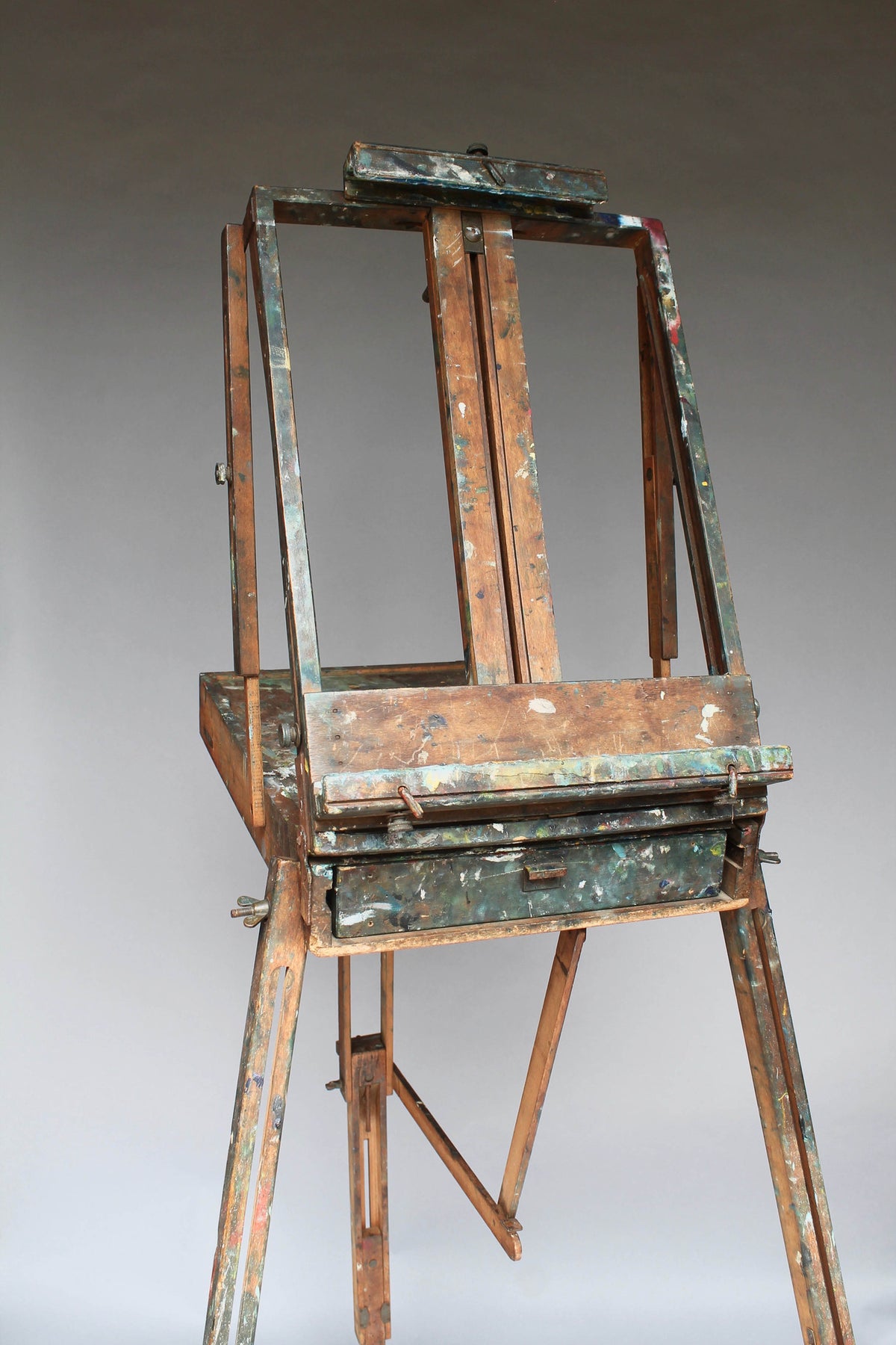 Travelling artist's easel