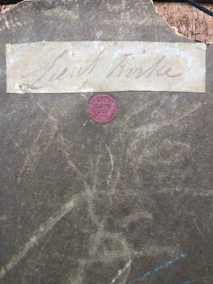 Early 19th c explanation on Robertson's emblematical design on the death of Lord Nelson