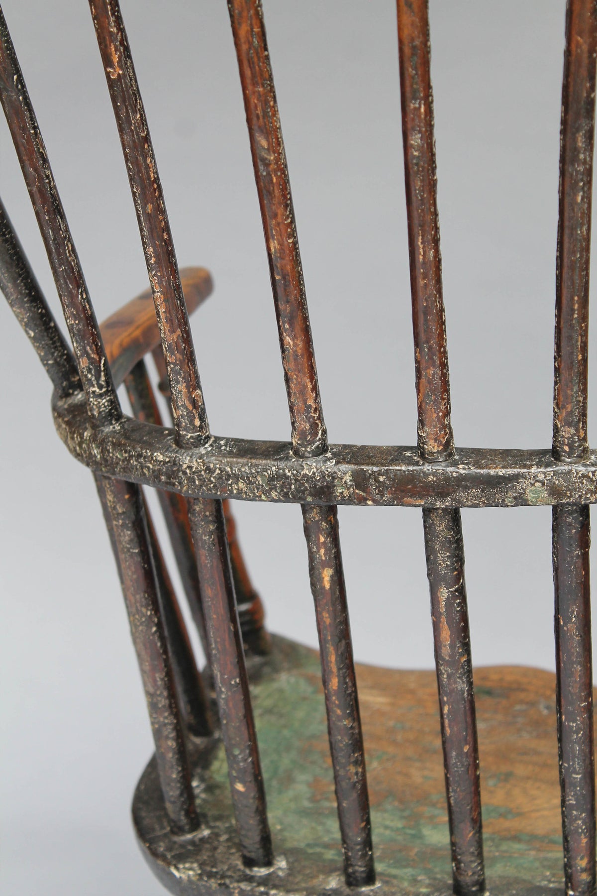 Early 19th century large West Country Windsor child's chair