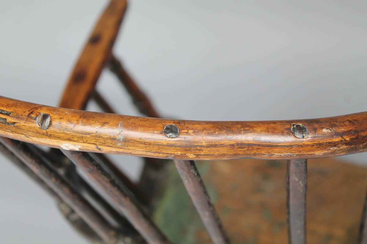 Early 19th century large West Country Windsor child's chair