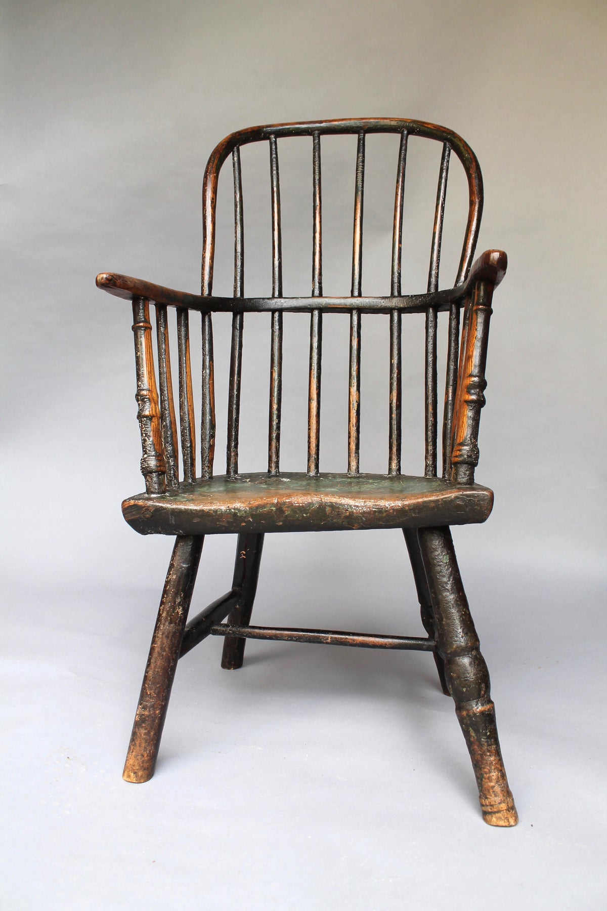 Early 19th century large West Country Windsor child's chair