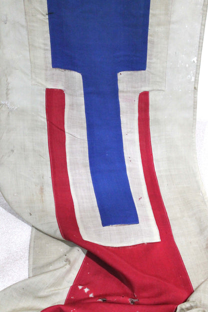 Large George VI royal coronation banner