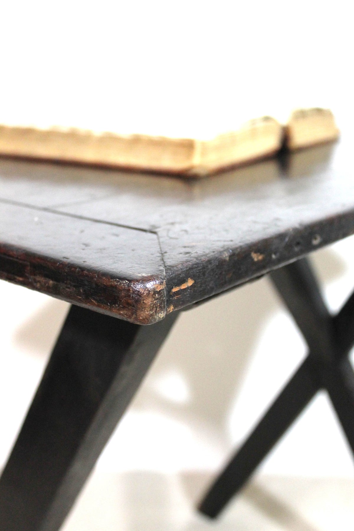 A mid 19th century English tavern table in the original finish