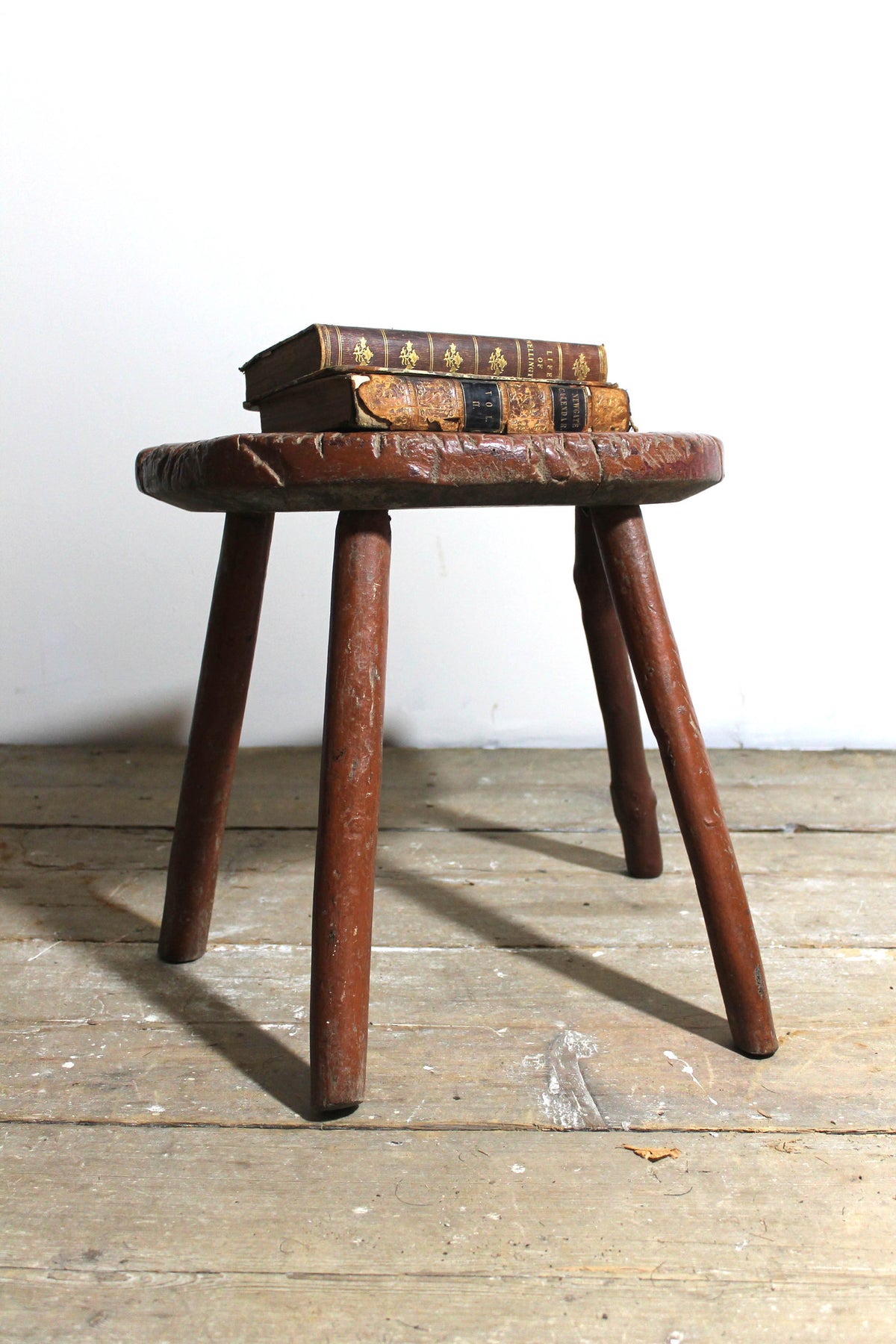 Early 19th century west country stool