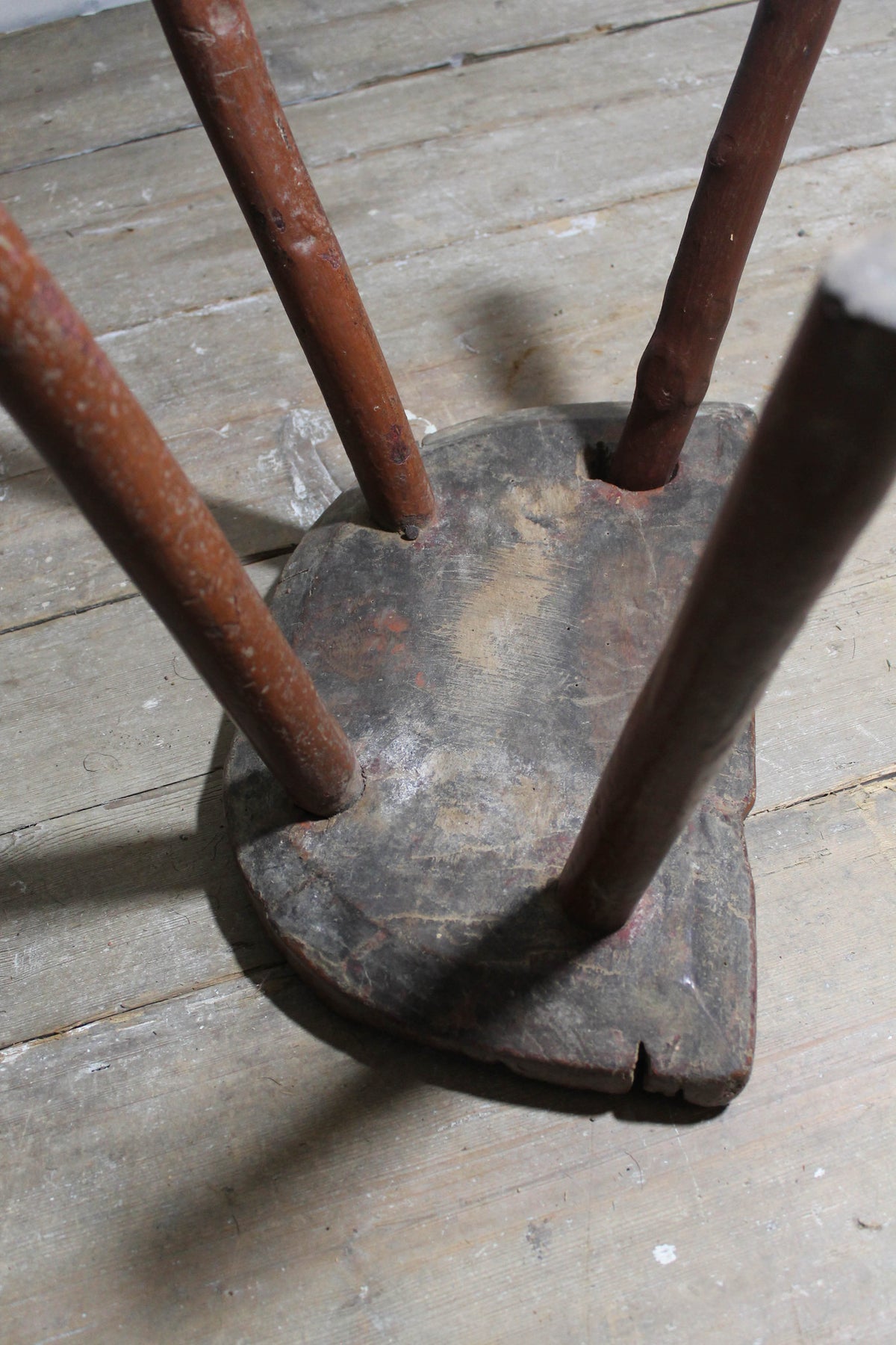 Early 19th century west country stool
