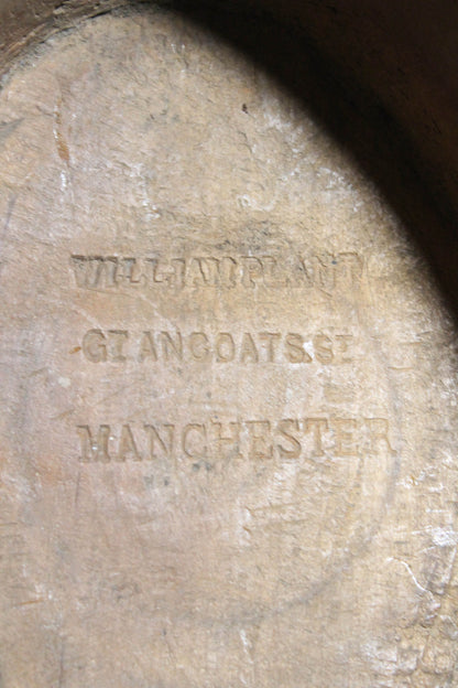 19th century British naval bicorn hat block from a Manchester makers