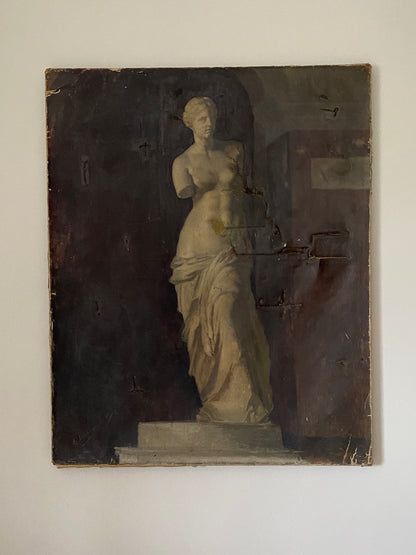 A large portrait of the Venus De Milo signed 1889 A. Déchenaud