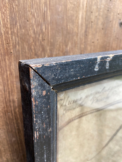 A fine Early 19th century primitive study of a ship