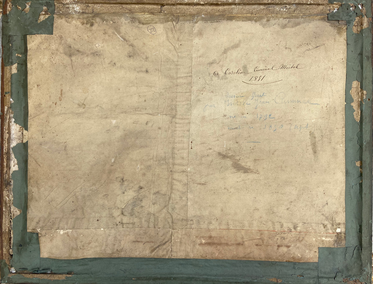 A fine Early 19th century primitive study of a ship