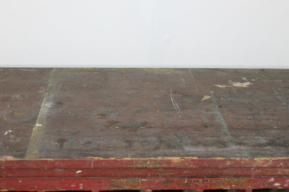 19th century railway station  booking office rack in original paint