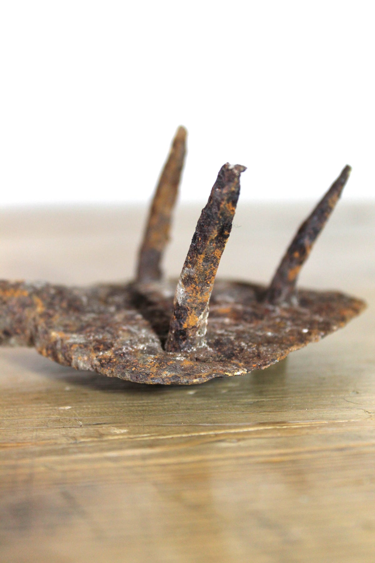Set of five large 18th century game hooks