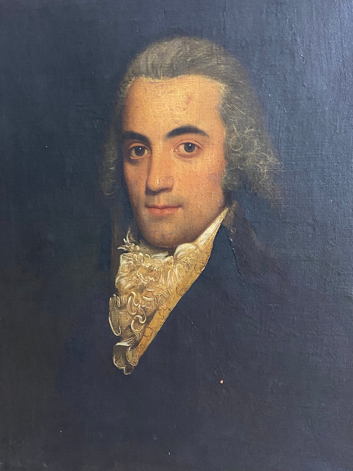 A very good late 18th century portrait of a gentleman c.1780
