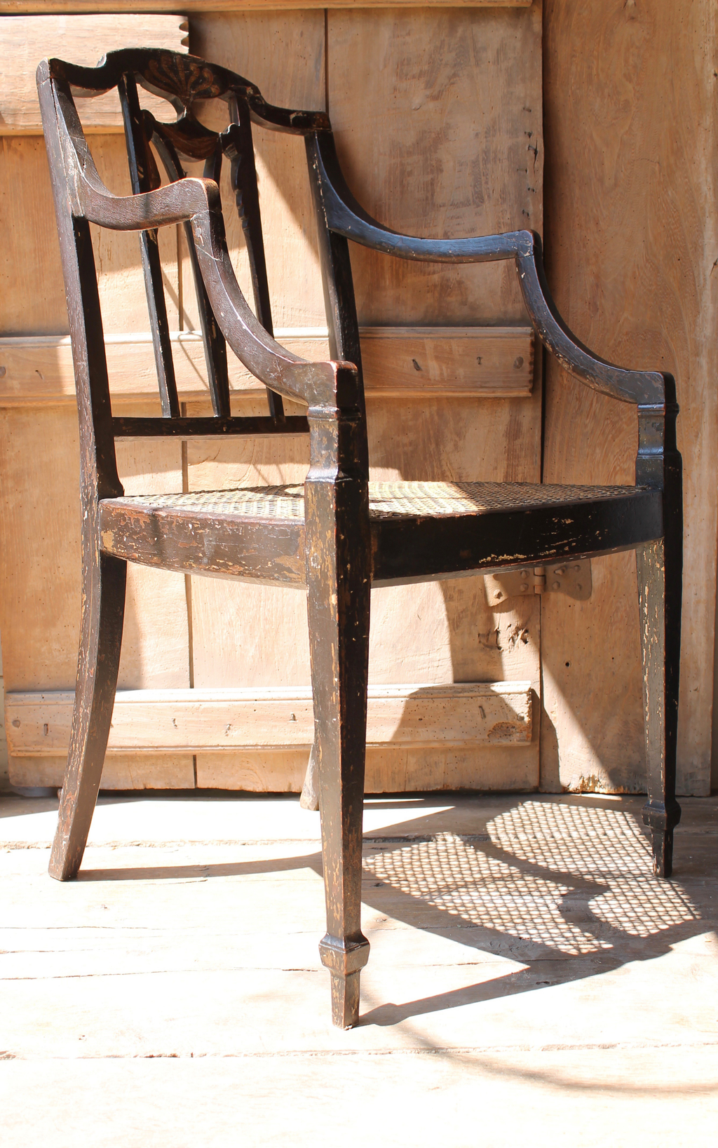 George III Sheraton design chair c. 1790