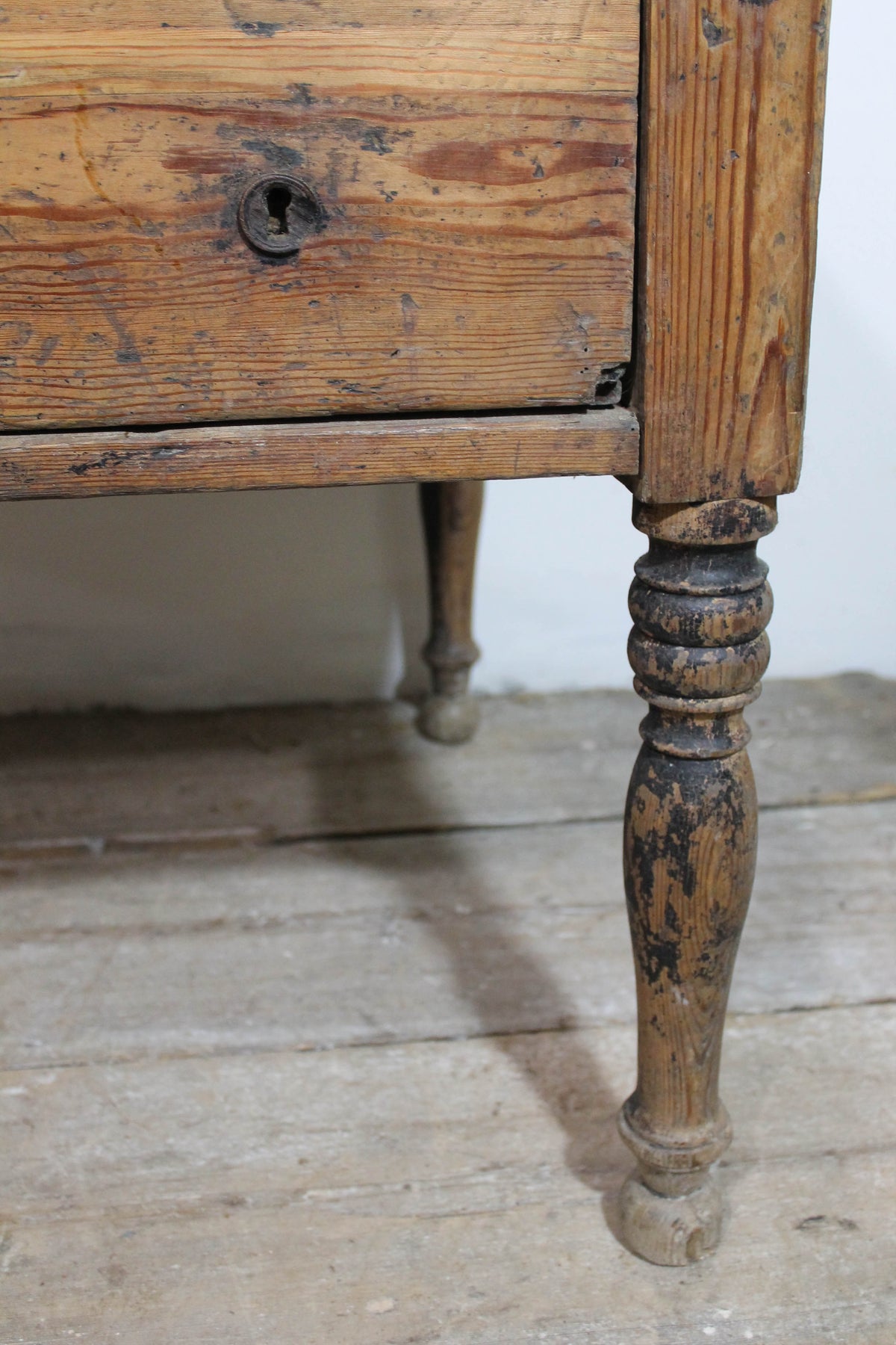 Mid 19th century French shop desk from an antiques dealer's shop
