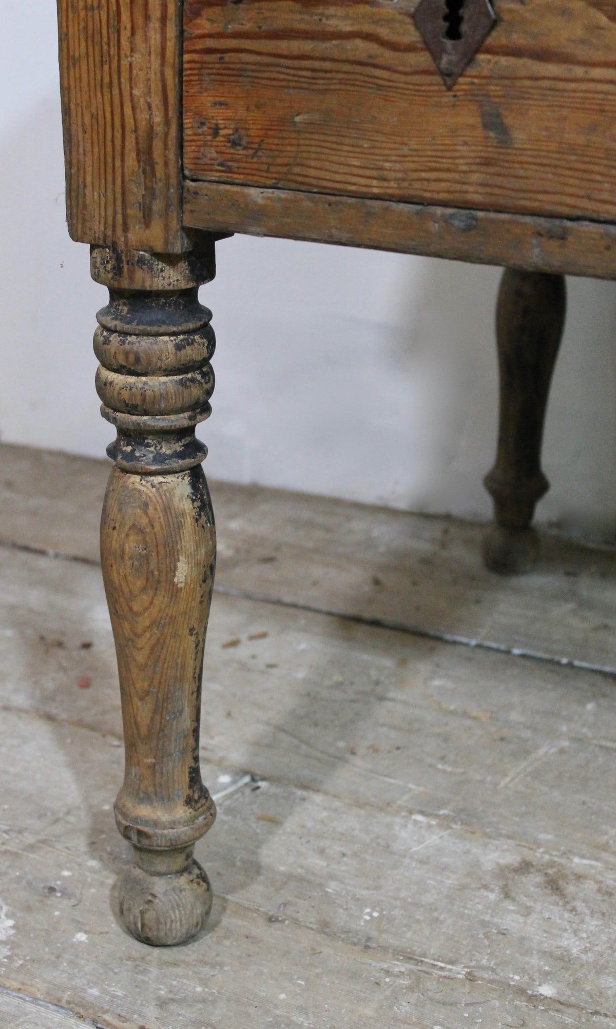 Mid 19th century French shop desk from an antiques dealer's shop