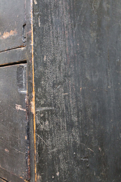 A George III chest of drawers of small proportions in original condition