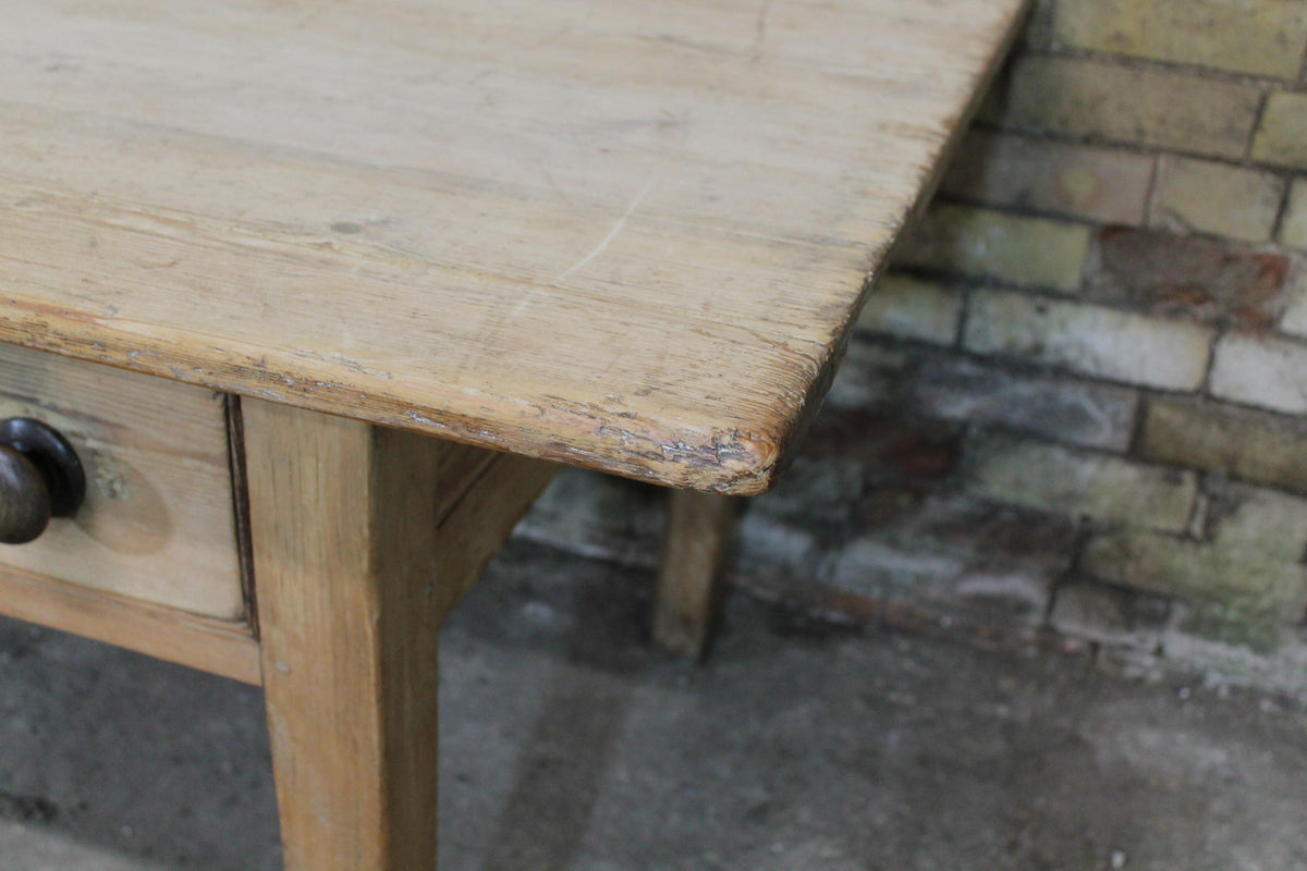 Large 19th century West Country preparation or kitchen table