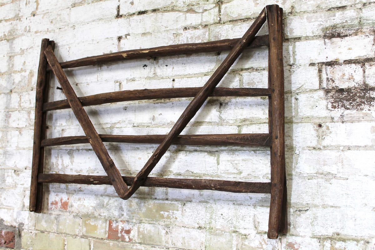 19th c fencing or hurdle trade sign